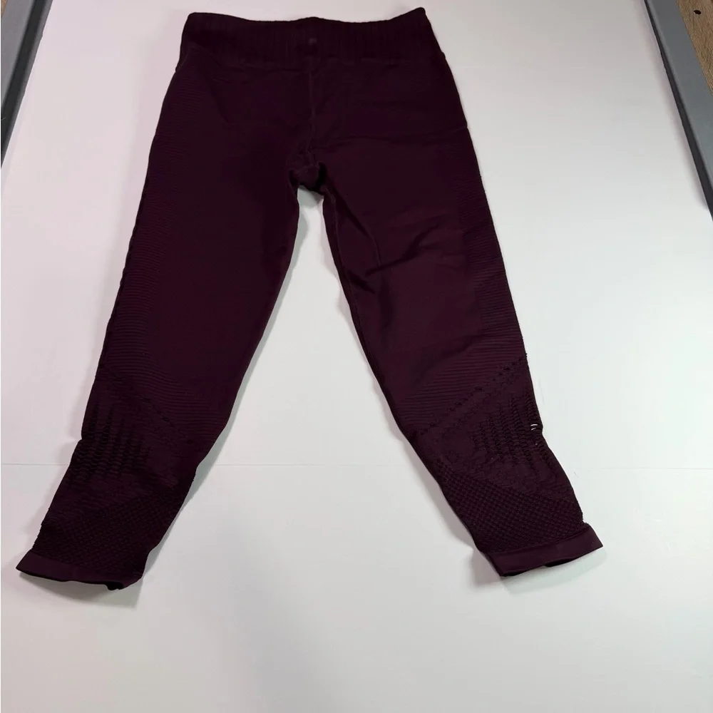 Athleta Women's Dark Purple/maroon Leggings - Picture 8 of 8